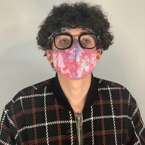 Tie Dye reusable Face Mask Dawn Set
